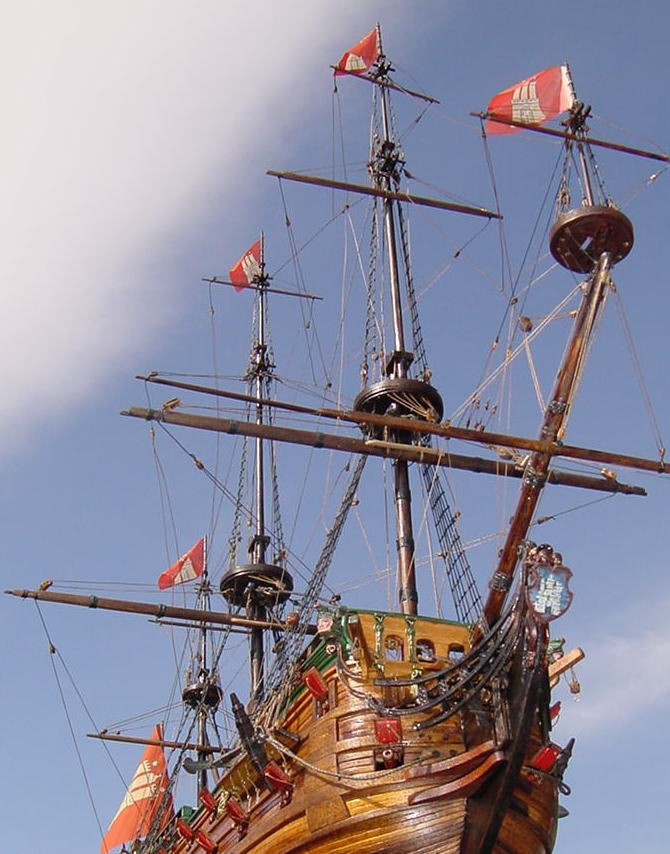 一流の職人の制作した 帆船構造模型 木製 イギリス艦 ミネルバ 船